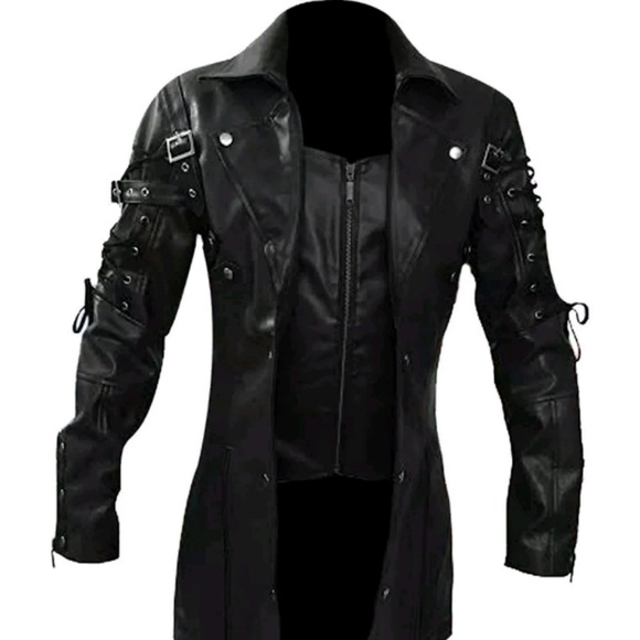 Matrix Gothic steampunk trench coat